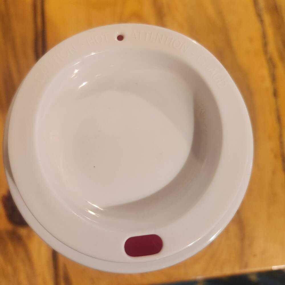Starbucks 2025 Limited Edition Reusable Red Cup 12 oz Hot Cold With Lid New - Picture 4 of 5